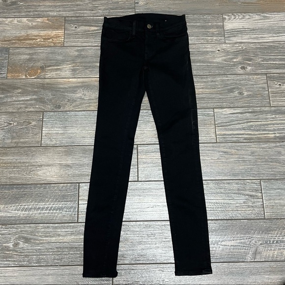 New Wildfox Marianne Perception Skinny Jeans Black Size 24 NWOT 24X29 - Picture 3 of 10